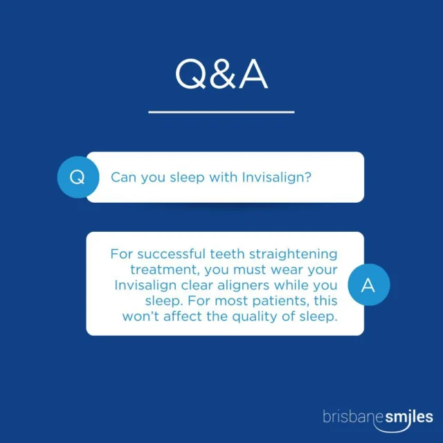 Straightening smiles, even while you sleep! 😴✨

Experience the transformative power of Invisalign at Brisbane Smiles! It's a seamless journey towards your dream smile, with our expert guidance every step of the way.

Ready to start your smile transformation? Book your Invisalign consultation today at 3870 3333 or online via our website 🦷

#brisbanesmiles #brisbanedentist #dentist